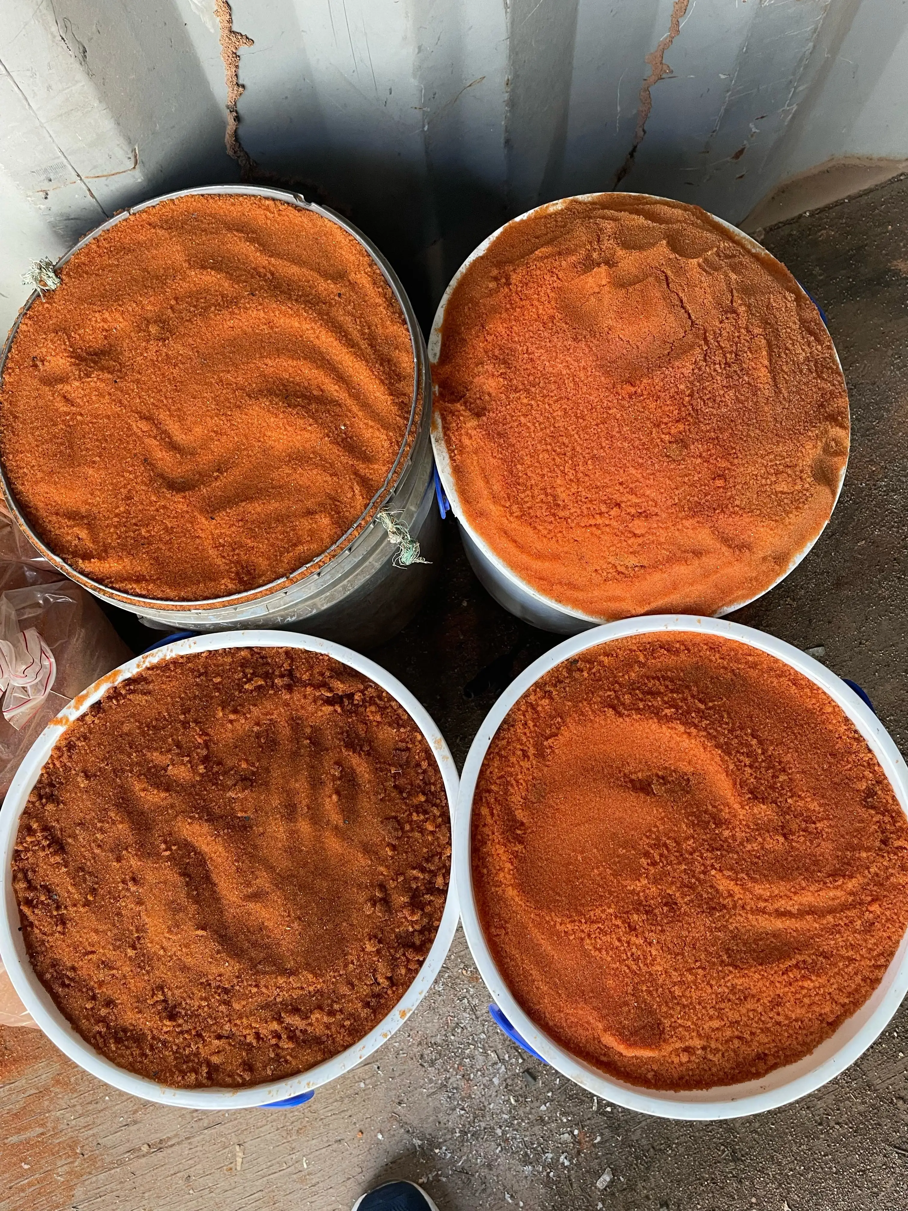 Resina Troca Iónica Abrandamento Desmineralização Grânulos Laranja Filtro Angola